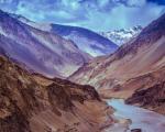 Runoff water of melting glaciers in the Himalayas. Image: Suket Dedhia.