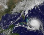 Satellite image of Hurricane Joaquin, taken by GOES East satellite on 1 October. (Source: AFP/NOAA)