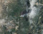 Fire burning in northern New Mexico captured by the Operational Land Imager (OLI) on Landsat 8 in June 2013. Image: NASA. 