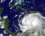 Hurricane Matthew development. Courtesy of NASA/NOAA GOES Project