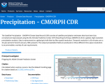 Screenshot of CMORPH Data Source 