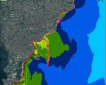Map of Damage Scenarios in tsunami-prone communities