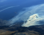 View of Southern California Wildfires From the International Space Station