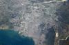 Haiti seen from space