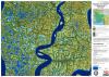 Flood area map created by the International Charter for Bangladesh in 2009