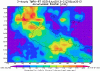 Cumulative 3 day TRMM satellite rainfall estimate