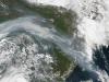Fires in Russia seen from NASA's Aqua satellite