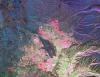 La Paz, Bolivia seen from Space