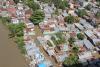 Community near Santo Domingo flooded due to Hurricane Sandy in November 2012.
