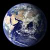 MODIS image caught by NASA's satellite showing detailed features of the Earth