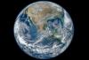Earth image taken by NASA satellite