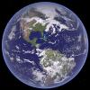 satellite image of the Earth