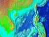 satellite image of South China sea