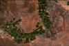Central-pivot agricultural fields along the Orange River in South Africa. Image: contains modified Copernicus Sentinel data (2016), processed by ESA.