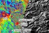 Italy earthquake displacement, August 2016. Image: ESA