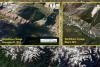Remote sensing imagery, like here showing the earthquake and landslides in Nepal 2015, provide important information (Image: USGS).
