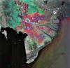 Radar Image of Mekong Delta