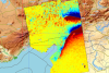 Deformation map over Türkiye and Syria
