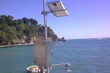 Sea Level Station installed by IOC in December 2013 in Jacmel, Haiti