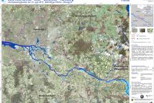 Flood Extent Map for Hamburg, Germany in June 2013