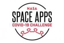 Space Apps logo. Image: NASA. Space Apps logo. Image: NASA.