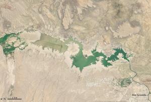 On July 24, 2013 the total water in storage constitutes only 3% of the reservoir