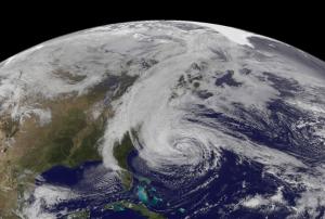 hurricane Sandy from Space