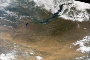 Mongolia seen from Space