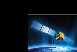 Artist's concept of the GPS-2F satellite