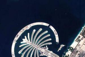 Dubai seen from space