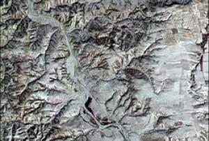 China's Great Wall seen from Space