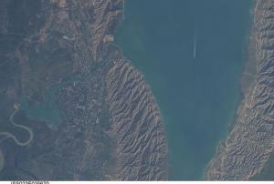 Azerbaijan's Mingachevir Reservoir seen from space