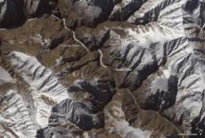 The Operational Land Imager (OLI) on Landsat 8 detected the landslide debris in Northern India on 18 January 2015