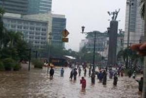 Floods in Jakarta 2013 (Image: Arsonal/Wikipedia)