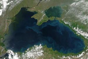 The IASON project aimed to implement Earth observation in the Black Sea and Mediterranean regions (Image: NASA)
