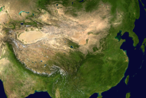 The China-Brazil Earth Resource Satellite-04 can cover areas of China's size (Image: NASA)