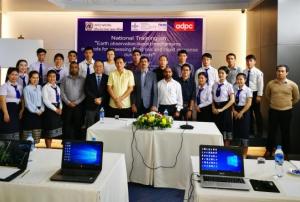 Participants during national training programme in Lao People's Democratic Republic.