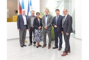 IPA, University of Bonn and UNOOSA representatives at the signing ceremony