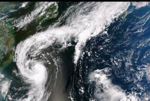 An image of Tropical Storm Toraji over Japan taken by the Suomi NPP satellite on 2 September 2013. Image: NASA/CC BY 2.0