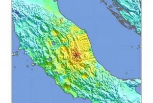 Image courtesy of USGS, ShakeMap. 