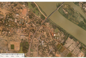 An image of Niamey from a drone. Image: Drone Africa Services.