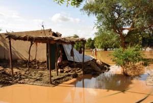 Flood in Niger in 2012.