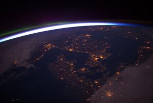 Denmark and Northern Europe as seen from Space