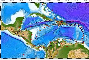 COCONet sites in the Caribbean