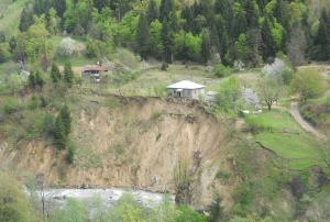 Landslide, Khulo municipality (Georgia)