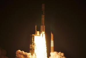 Launch of QZSA satellite Michibiki-1 in 2010.
