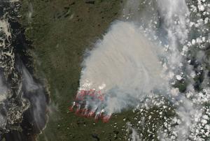 QUEBEC NASA MODIS image, 19 June 2013