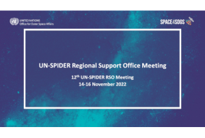 UN-SPIDER RSO Meeting