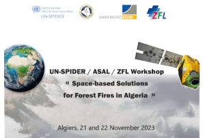 UN-SPIDER/ASAL/ZFL Workshop 2023