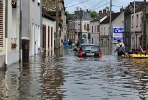 Floods in France. Image with courtesy of Philippe Derrien